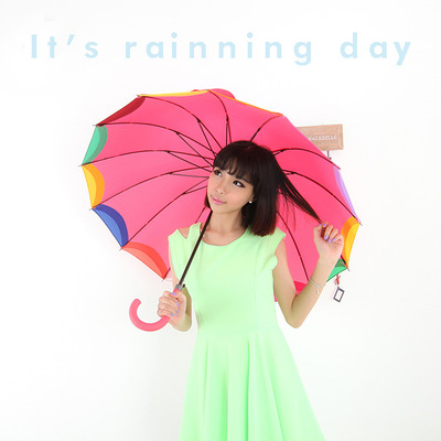 [만원의행복]레인보우14K 장우산
